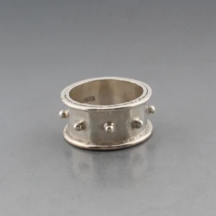 Sterling Silver Studs Ring