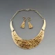 Graham Watling Gold Vermeil Necklace and Earrings