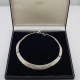 David M Robinson Silver Collar Necklace