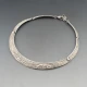David M Robinson Silver Collar Necklace