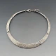 David M Robinson Silver Collar Necklace