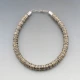 Jane Watling Silver  Scrunchie Necklace