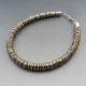 Jane Watling Silver  Scrunchie Necklace