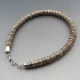 Jane Watling Silver  Scrunchie Necklace