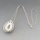 Moonstone and Sterling Silver Pendant
