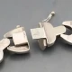Designer Silver Link Necklace