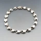 Vintage Designer Silver Link Necklace