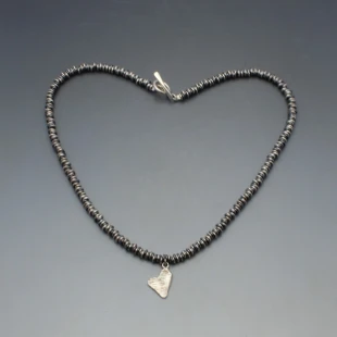 Hi Ho Silver Necklace with Heart Charm