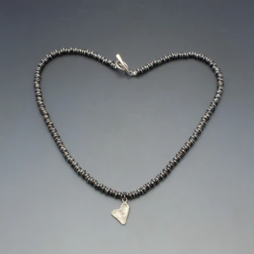 Hi Ho Silver Necklace with Heart Charm