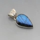 Galerie Mirages Labradorite and Sterling Silver Pendant