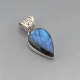 Galerie Mirages Labradorite and Sterling Silver Pendant
