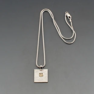 Linda Macdonald Silver Pendant