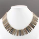 Vintage Anton Michelsen Silver Fringe Necklace