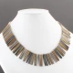 Vintage Anton Michelsen Silver Fringe Necklace