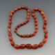 Carnelian Beads Necklace 28 Inches