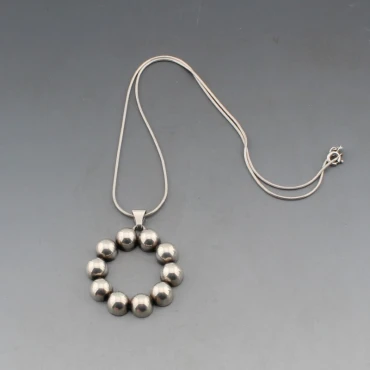 Danish 830 Silver Pendant