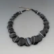 Banded Agate Bead Necklace