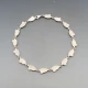 Solid Silver Floral Necklace