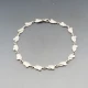 Vintage Solid Silver Floral Necklace