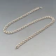 Flat Silver Chain - 17 Inches