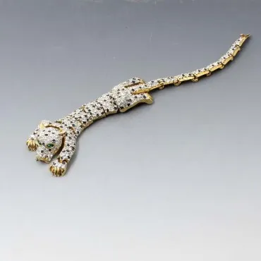 Vintage  Panther Bracelet 