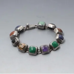 Mexican Multi Gemstone Bracelet