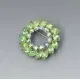 KEYES Canada Green Crystal Brooch