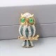 Cute Vintage Owl Brooch