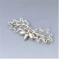 Anton Michelsen Three Acorns Brooch