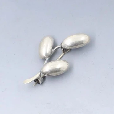 Carl Ove Frydensberg Silver Brooch