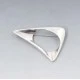 Georg Jensen / Henning Koppel Silver Triangle Brooch #375