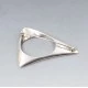 Georg Jensen / Henning Koppel Silver Triangle Brooch #375