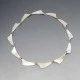 Aare & Krogh  Denmark  Silver Modernist Necklace