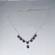 intage Amethyst and  Silver Necklace