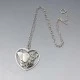 Georg Jensen Dove in Heart Necklace  #97