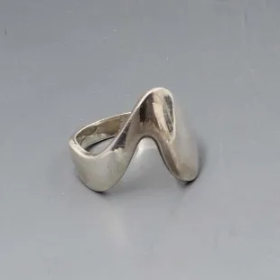  Georg Jensen / Ole Ishoj Silver Ring #A77B