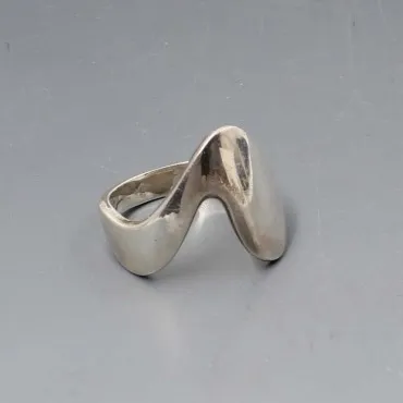  Georg Jensen / Ole Ishoj Silver Ring #A77B